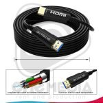 KABEL VIDEO HDMI AOC FiberOptic 200 Meter
