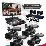 PAKET MULTICAM ENG 5 CAMERA SONY PMW 300 - 5 CAMERAMAN